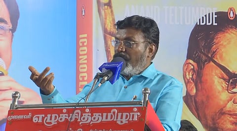 எந்த பேராசையும் இல்லை; கூட்டணியில் தெளிவாக இருக்கிறோம்! - திருமாவளவன்