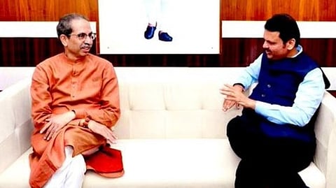  தேவேந்திர ஃபட்னவிஸ் - உத்தவ் தாக்கரே சந்திப்பு