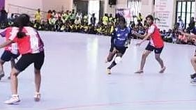 தேசிய ஜூனியர் மகளிர் ஹேண்ட்பால்: திண்டுக்கல்லில் தொடக்கம்