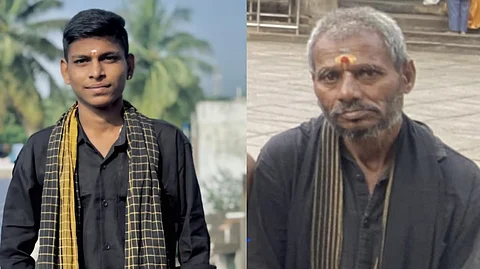 பலியான சஞ்சய் பிரகாஷ் சவ்டட்டி (17)  மற்றும் நிஜலிங்கப்பா மல்லப்பா பெப்பூர் (வயது-58)