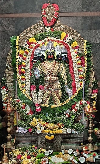 கிருஷ்ணகிரியில் அனுமன் ஜெயந்தி விழா