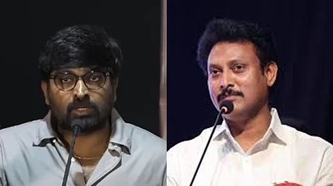 விஜய் சேதுபதி, அன்பில் மகேஸ்