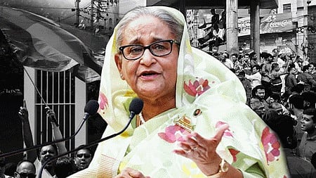 முன்னாள் பிரதமா் ஷேக் ஹசீனா