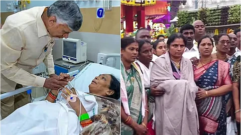 திருப்பதி நெரிசலில் சிக்கி காயமடைந்த பக்தர்களுக்கு சிறப்பு தரிசனம்!