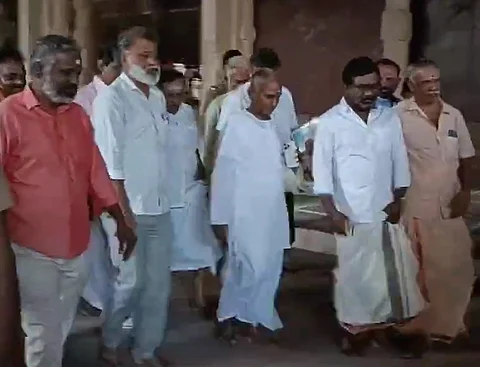 நெல்லைப்பர் கோயிலில் இளையராஜா 
