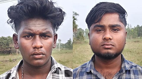 கைது செய்யப்பட்ட கொலையாளிகள்.