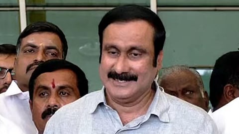 பாமக தலைவர் அன்புமணி