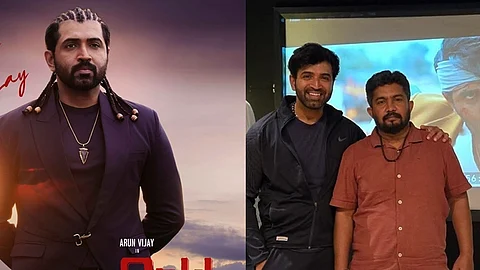 ரெட்ட தல டப்பிங் பணிகளை முடித்த அருண் விஜய்