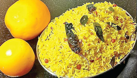 தோசைக்காய் சாதம்