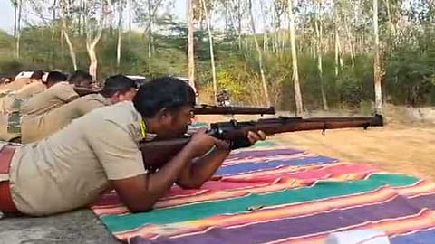 மணப்பாறை அருகே துப்பாக்கி சுடும் பயிற்சி: பொதுமக்களுக்கு தடை!