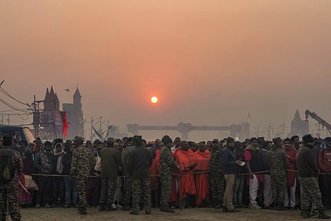பிரயாக்ராஜில் மகா கும்பமேளா பகுதி
