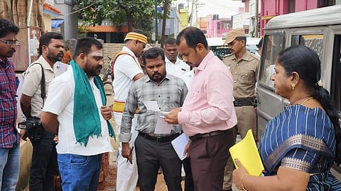 திட்டப்பணிகளை ஆய்வு செய்கிறாா் ஆட்சியா் ஏ.கே.கமல்கிஷோா்