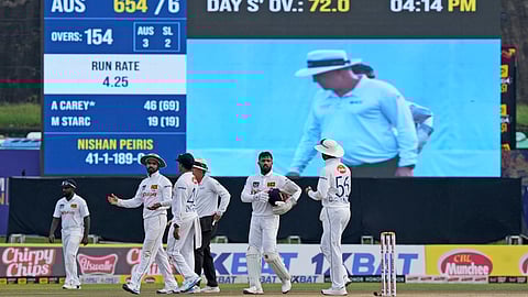 654 ரன்களுக்கு டிக்ளேர் செய்த ஆஸி