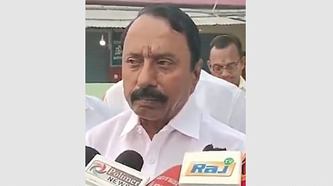 முன்னாள் அமைச்சர் செங்கோட்டையன் 