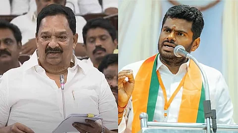 அமைச்சர் ஆர். காந்தி | தமிழக பாஜக தலைவர் அண்ணாமலை