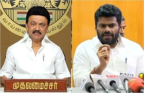 மு.க. ஸ்டாலின் - அண்ணாமலை
