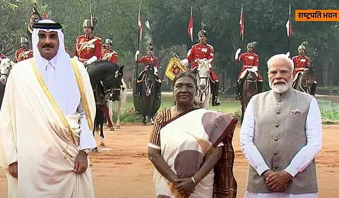 குடியரசுத் தலைவருடன் கத்தார் அரசர் சந்திப்பு 