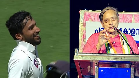 முகமது அசாரூதின், சசி தரூர்.