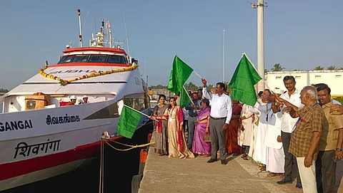 நாகை - இலங்கை இடையே கப்பல் போக்குவரத்து மீண்டும் தொடக்கம்!