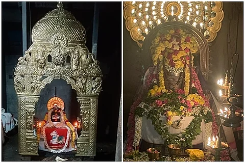 சிறப்பு அலங்காரத்தில் பூவனூர் சதுரங்கவல்லபநாதர், ஆலங்குடி ஆபத்சகாயேஸ்வரர்.