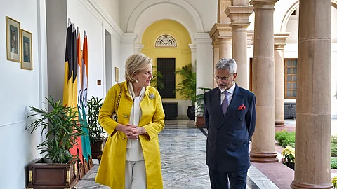 அமைச்சர் ஜெய்சங்கருடன் பெல்ஜியம் இளவரசி சந்திப்பு!