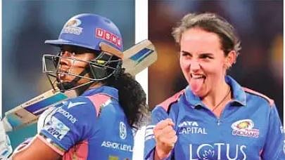 அமெலியா, ஹெய்லியால் மும்பை அபார வெற்றி: யுபி 150/9, மும்பை 153/4