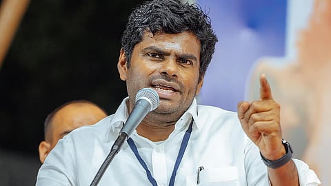 பாஜக மாநில தலைவர் கே. அண்ணாமலை 