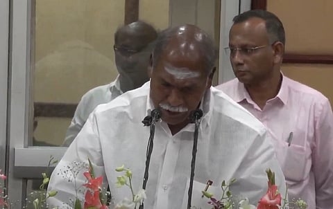 முதல்வா் என்.ரங்கசாமி 