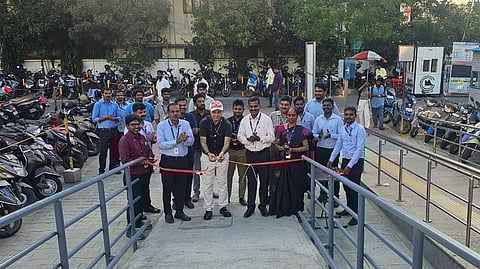 திருமங்கலம் மெட்ரோ ரயில் நிலையம். 