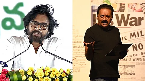 பவன் கல்யாண், பிரகாஷ் ராஜ். 