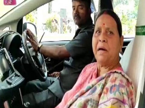 ஆர்ஜேடி தலைவர் ராப்ரி தேவி