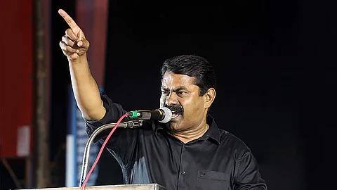 நாம் தமிழர் கட்சி ஒருங்கிணைப்பாளர் சீமான்