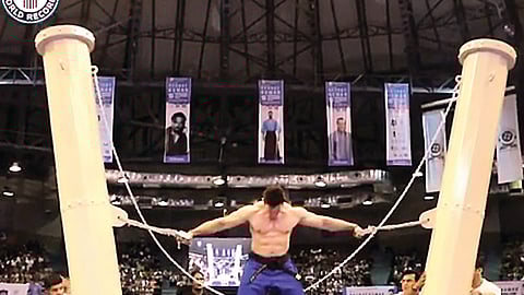 'இந்தியாவின் இரும்பு  மனிதன்' நிகழ்த்திய சாதனை...