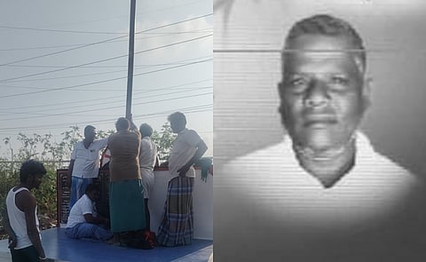 மின்சாரம் பாய்ந்து பலியான ராமமூர்த்தி .