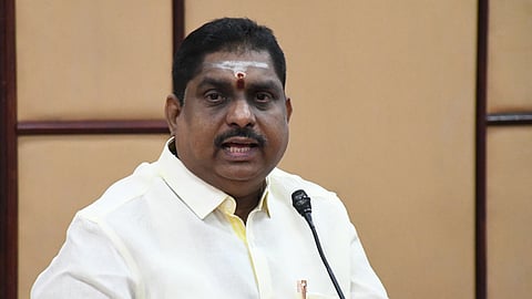 அமைச்சா் ஆ.நமச்சிவாயம்.