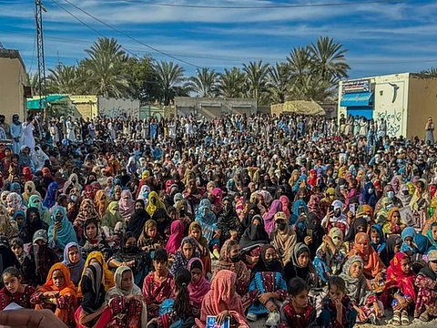  பலூசிஸ்தான் பகுதியில் மக்கள் போராட்டம் 