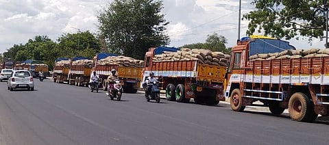 தஞ்சாவூா் மாவட்டத்தில் இலக்கை எட்டும் நெல் கொள்முதல்!