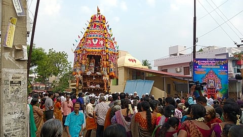  பார்த்தசாரதி பெருமாள் கோயில் தேரோட்டம் 