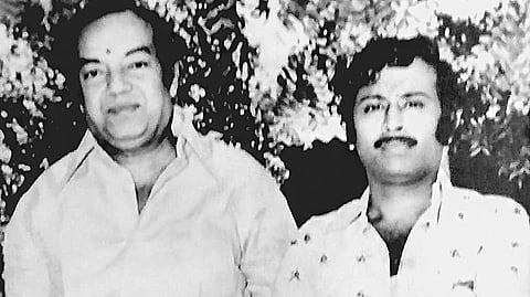 karaikkudi narayanan with kannadasan