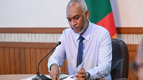 மாலத்தீவு அதிபர் முஹம்மது மூயிஸ்