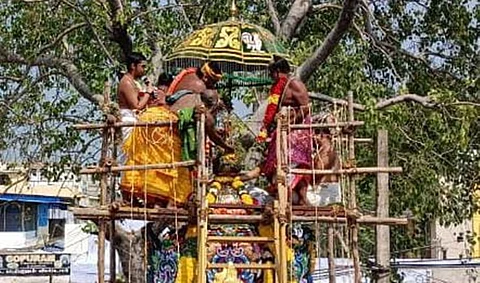 தூண்டுகை விநாயகர் கோயில் கும்பாபிஷேகம்.