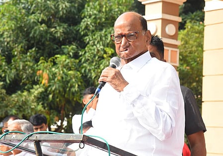 தேசியவாத காங்கிரஸ் கட்சி தலைவர் சரத் பவார் 