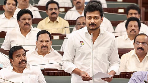 துணை முதல்வா் உதயநிதி ஸ்டாலின் 