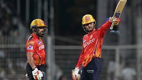 பிரியன்ஷ் ஆர்யா, பிரப்சிம்ரன் சிங் அதிரடி: கொல்கத்தாவுக்கு 202 ரன்கள் இலக்கு!