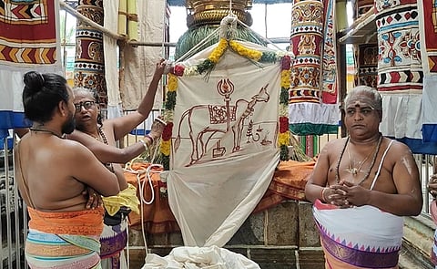 அருணஜடேசுவரர் கோயிலில் சித்திரை பெருவிழா கொடியேற்றம்!