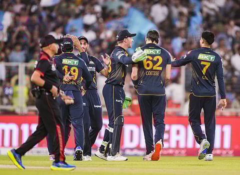 வென்றது குஜராத்; வெளியேறியது ஹைதராபாத்