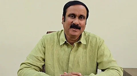 பாமக தலைவர் அன்புமணி. 