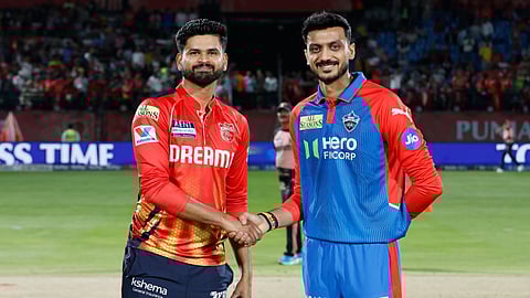 பஞ்சாப் கிங்ஸ், தில்லி கேபிடல்ஸ் அணியின் கேப்டன்கள்.