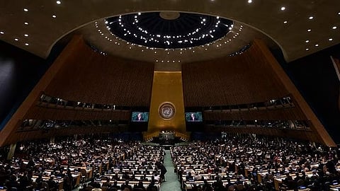 பயங்கரவாதம் மூலம் சிந்து நதிநீா் ஒப்பந்தத்தை மீறும் பாகிஸ்தான்: ஐ.நா. மாநாட்டில் இந்தியா குற்றச்சாட்டு