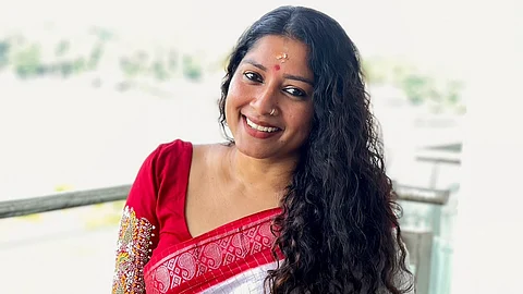 Beautifull Actress anumol. (pic from insta, anumol)